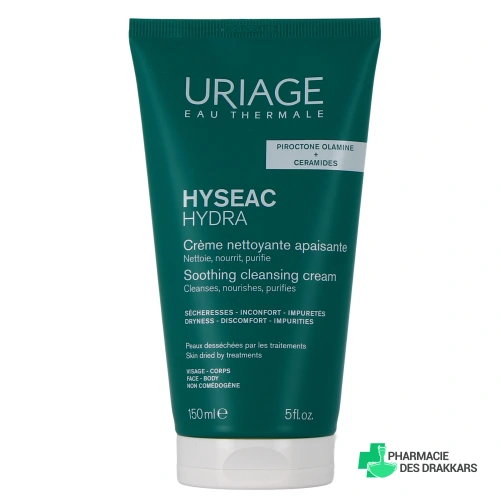 Uriage Hyséac Hydra Crème nettoyante - Vue 360°