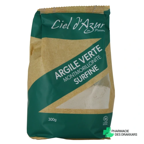 Ciel d’Azur Argile Verte Montmorillonite