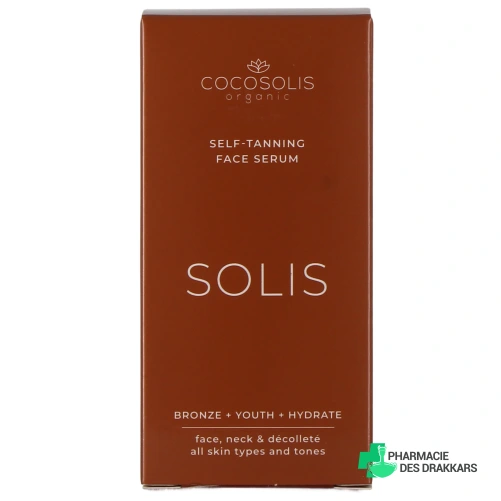 Cocosolis Solis Sérum Visage Autobronzant - Vue 360°