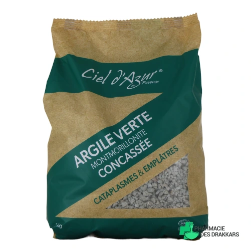 Ciel d’Azur Argile Verte Montmorillonite