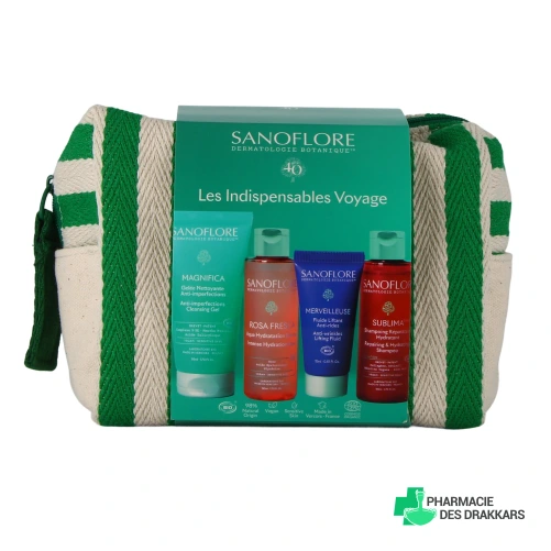 Sanoflore Trousse Indispensables Voyage - Vue 360°