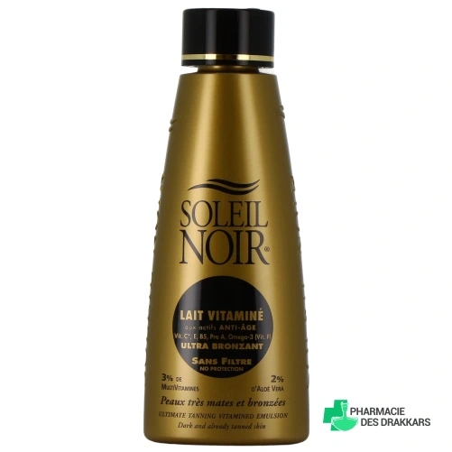 Soleil Noir Lait Vitaminé Ultra Bronzant - Vue 360°