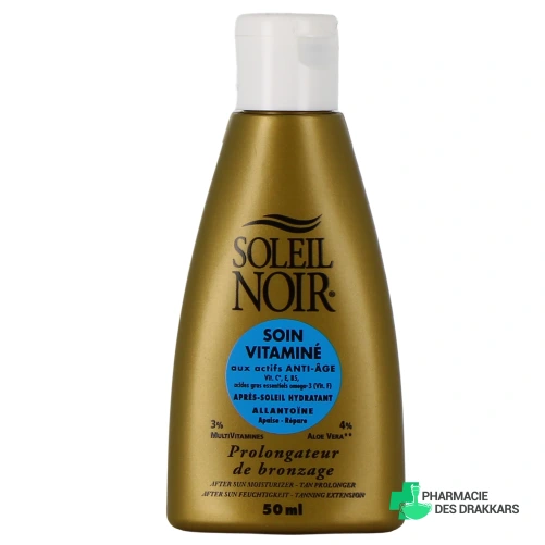 Soleil Noir Lait Vitaminé Après-Soleil - Vue 360°