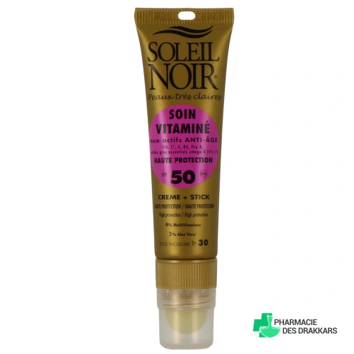 Soleil Noir Soin Vitaminé Crème + Stick