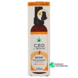 CBD by Boiron Huile de Massage Sport - Vue 360°
