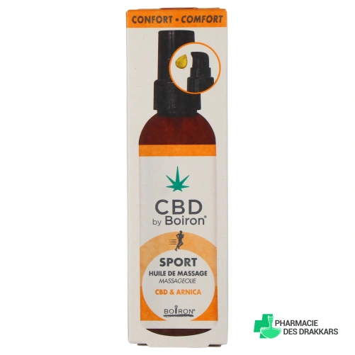 CBD by Boiron Huile de Massage Sport