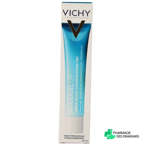 Vichy Minéral 89 Crème Boost d'Hydratation