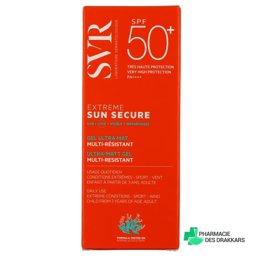 SVR Sun Secure Extrême Gel Ultra-Mat SPF 50+