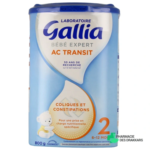 Gallia Bébé Expert Lait AC Transit 2ème âge