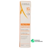 A-Derma Protect Fluide Invisible SPF 50+ - Vue 360°