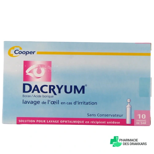 Dacryum Solution pour Lavage Ophtalmique