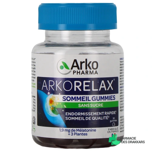 Arkorelax Sommeil Gummies sans sucre