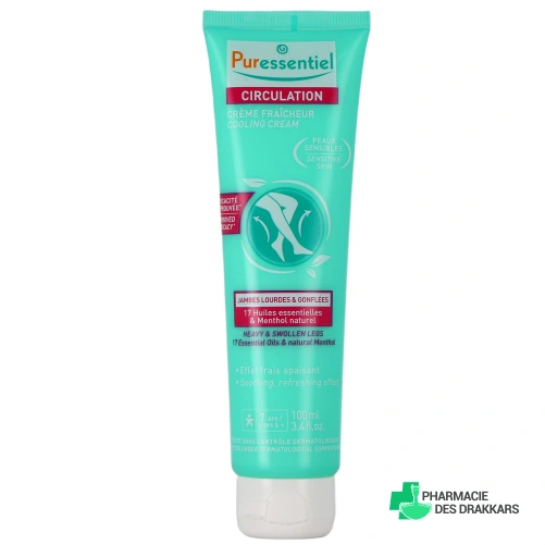 Puressentiel Circulation Crème Fraîcheur Hydratante