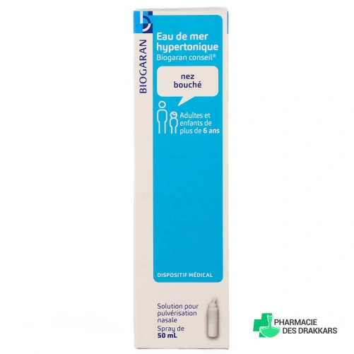 Biogaran Eau de Mer Hypertonique