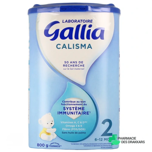 Gallia Calisma 2 Lait 2ème âge