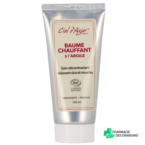 Ciel d'Azur Baume Chauffant à l'Argile