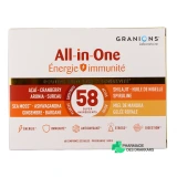 Granions All-in-One Energie Immunité - Vue 360°