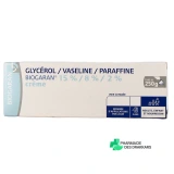 Glycérol Vaseline Paraffine crème 250 g Biogaran - Vue 360°
