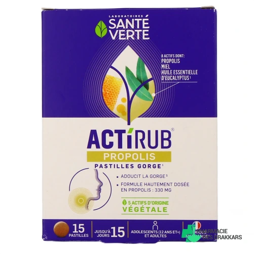 Actirub Pastilles pour la gorge