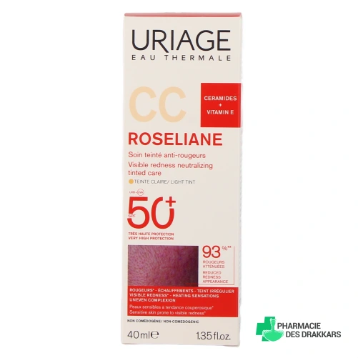 Uriage Roséliane CC Soin Teinté Anti-Rougeurs SPF50+