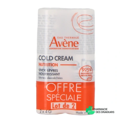 Avène Cold Cream Stick Lèvres Nourrissant