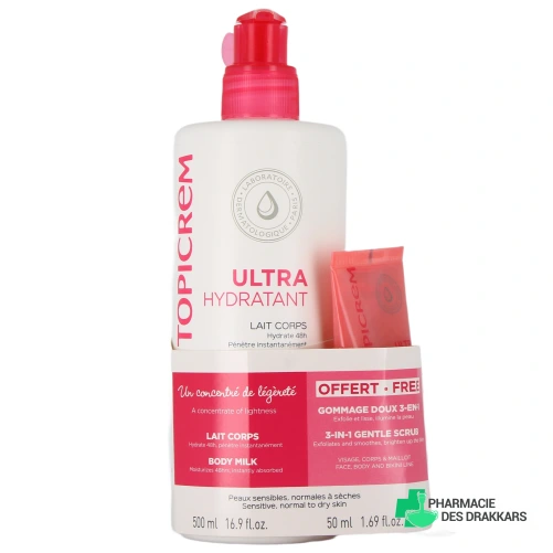 Topicrem Lait Corps Ultra-Hydratant
