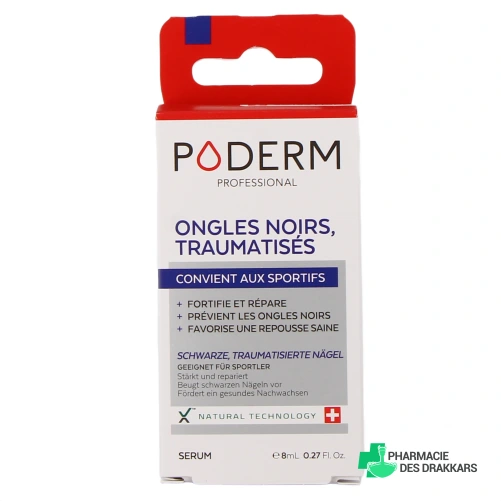 Poderm Huile-Sérum Ongles noirs