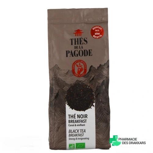 Thés de la Pagode Thé Noir Breakfast Bio - Vue 360°