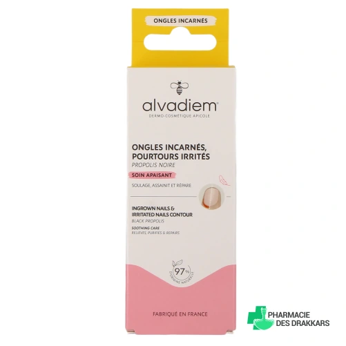 Alvadiem Soin Apaisant Pourtour Ongles - Vue 360°