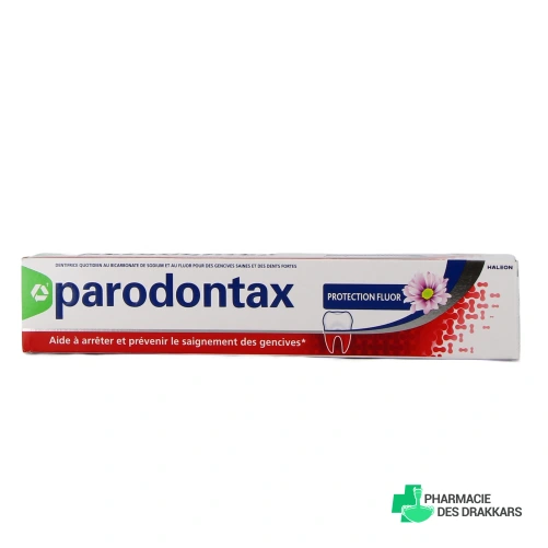 Parodontax Dentifrice Protection Fluor - Vue 360°