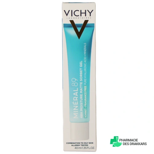 Vichy Minéral 89 Crème Boost d'Hydratation