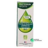 Phytosun Aroms Huile Essentielle Thym à Feuilles de Sarriette Bio - Vue 360°