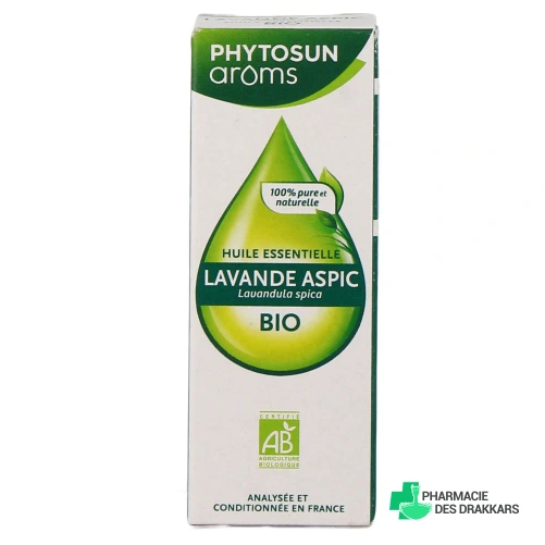 Huile Essentielle Lavande Aspic Bio - Vue 360°