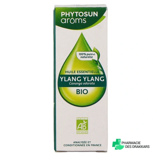 Phytosun Arôms Huile Essentielle Ylang Ylang Bio - Vue 360°