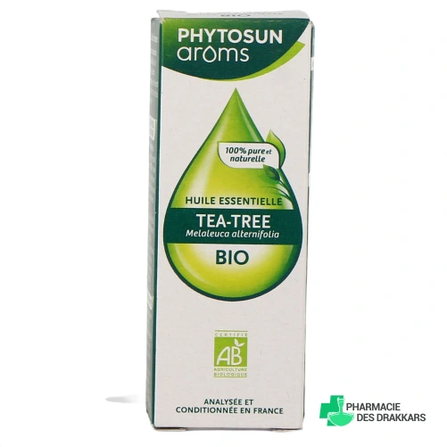 Phytosun Aroms Huile Essentielle Tea Tree Bio - Vue 360°