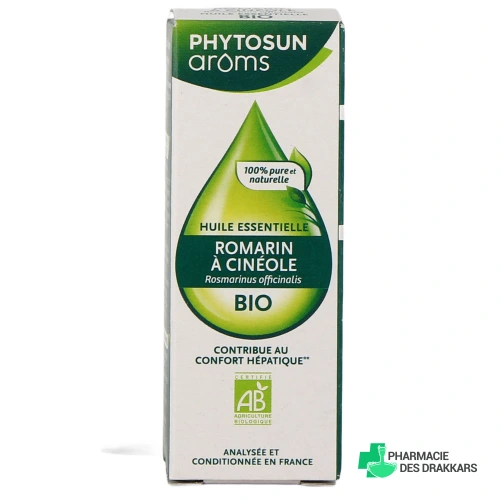 Phytosun Aroms Huile Essentielle de Romarin à Cinéole Bio