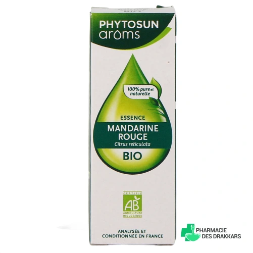 Huile Essentielle Mandarine Rouge BIO - Vue 360°