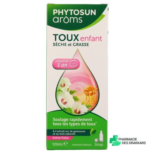 Phytosun Sirop Toux Enfant - Vue 360°