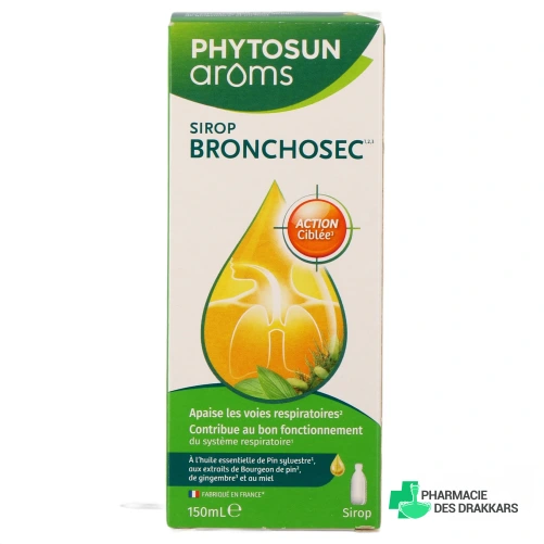 Phytosun Aroms Sirop Bronchosec - Vue 360°