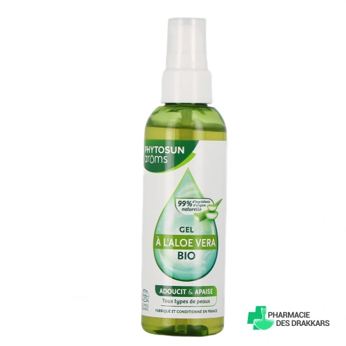 Phytosun Aroms Gel à l'Aloe Vera Bio - Vue 360°