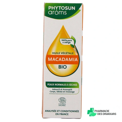 Phytosuns Arôms Huile Végétale Macadamia Bio