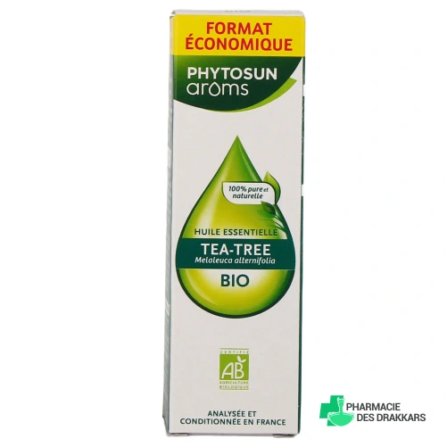 Phytosun Aroms Huile Essentielle Tea Tree Bio - Vue 360°