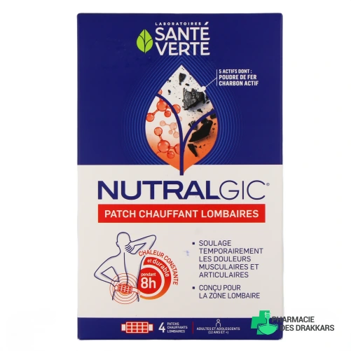 Nutralgic Patch Chauffant - Vue 360°