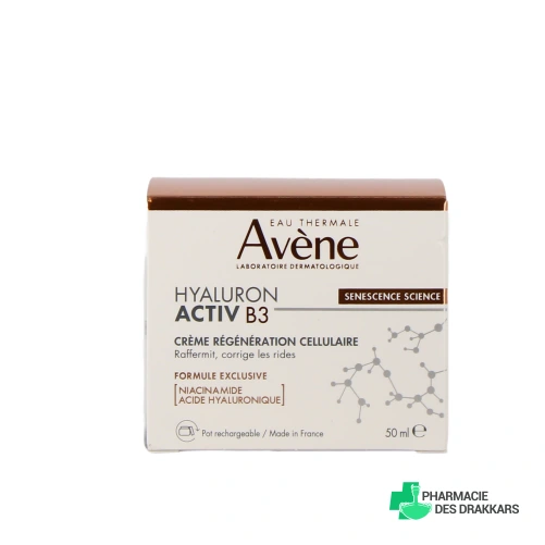 Avène Hyaluron Activ B3 Crème Régénération Cellulaire - Vue 360°
