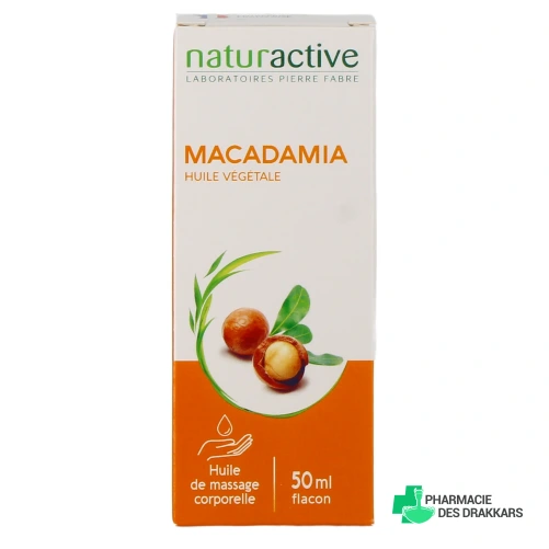 Naturactive Huile Végétale de Macadamia Bio