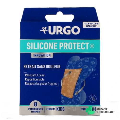 Urgo Silicone Protect + Pansements - Vue 360°