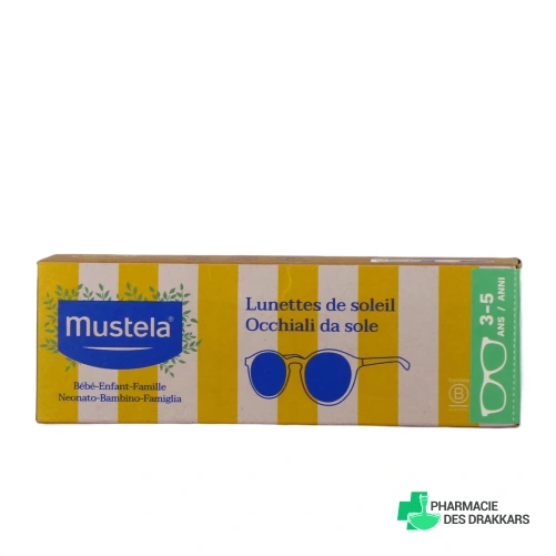 Mustela Lunettes de Soleil Enfant 3-5 Ans - Vue 360°