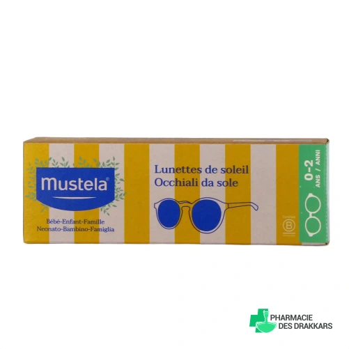 Mustela Lunettes de Soleil Bébé 0-2 Ans - Vue 360°