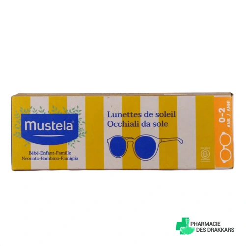 Mustela Lunettes de Soleil Bébé 0-2 Ans - Vue 360°