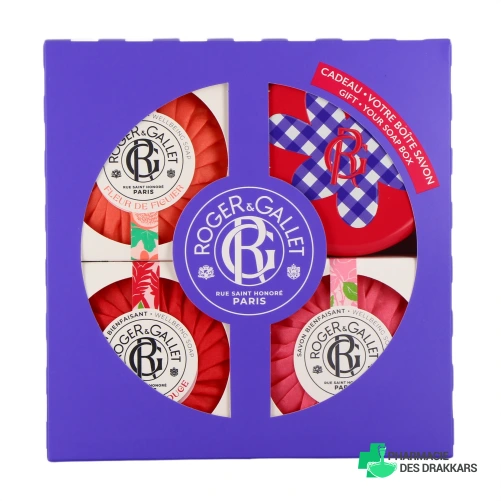 Roger & Gallet Coffret 3 Savons Bienfaisants - Vue 360°
